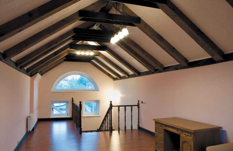 Создание крыши-мансарды