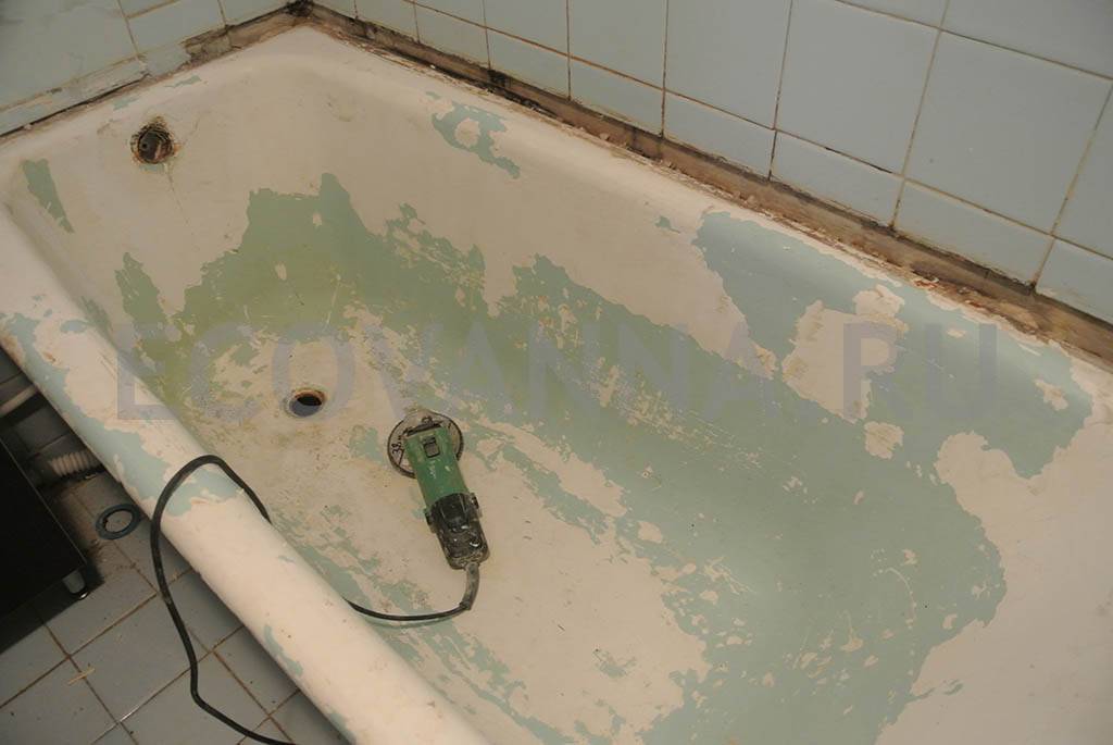 Как выполняют реставрацию ванн?