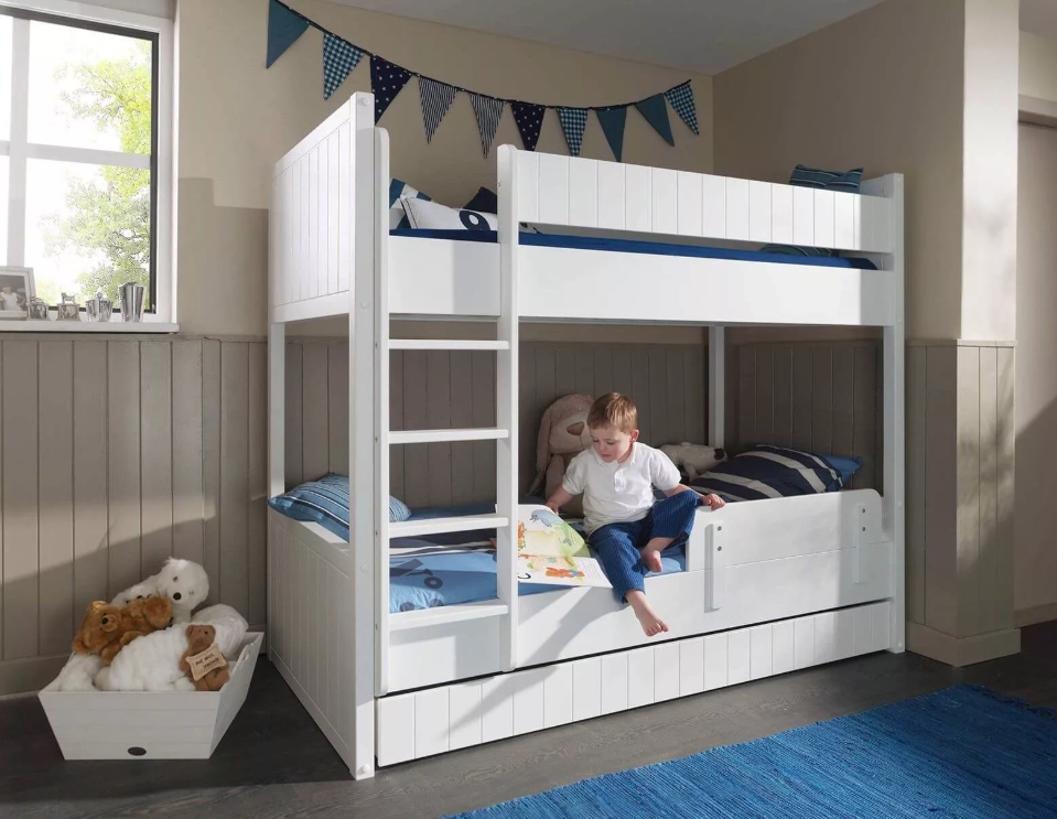 Выбираем двухярусную детскую кровать: комфорт и безопасность