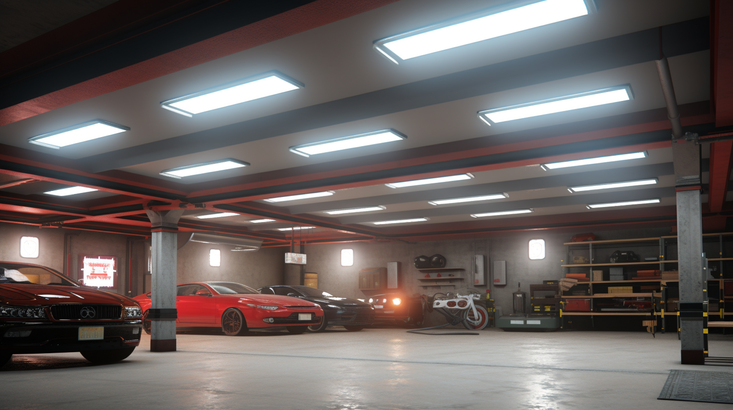 Освещение гаража: почему потолочные светильники - лучший выбор