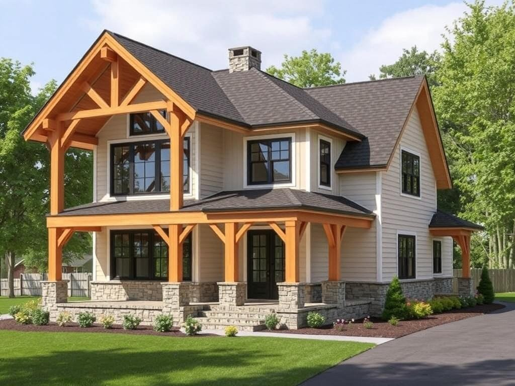 Post and beam: проекты домов — прочные, светлые и с настоящим характером