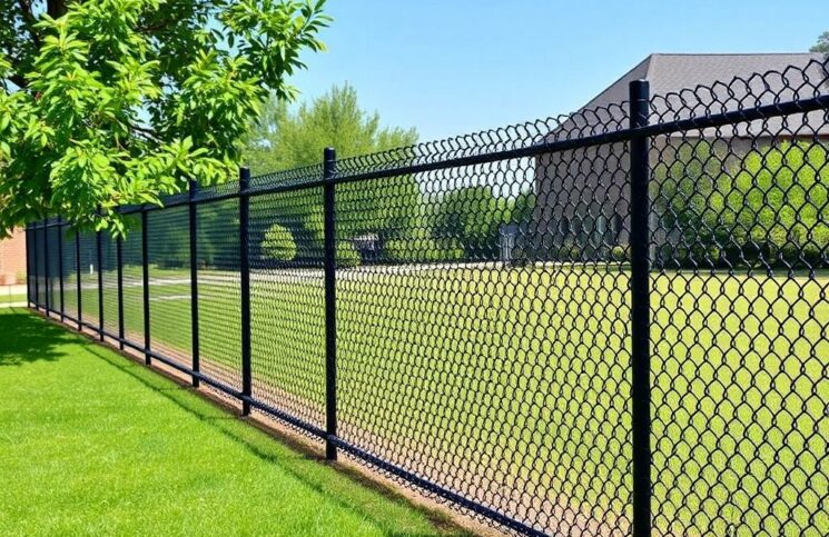 Как выбрать забор из сетки рабица: просто, надежно и без лишних трат