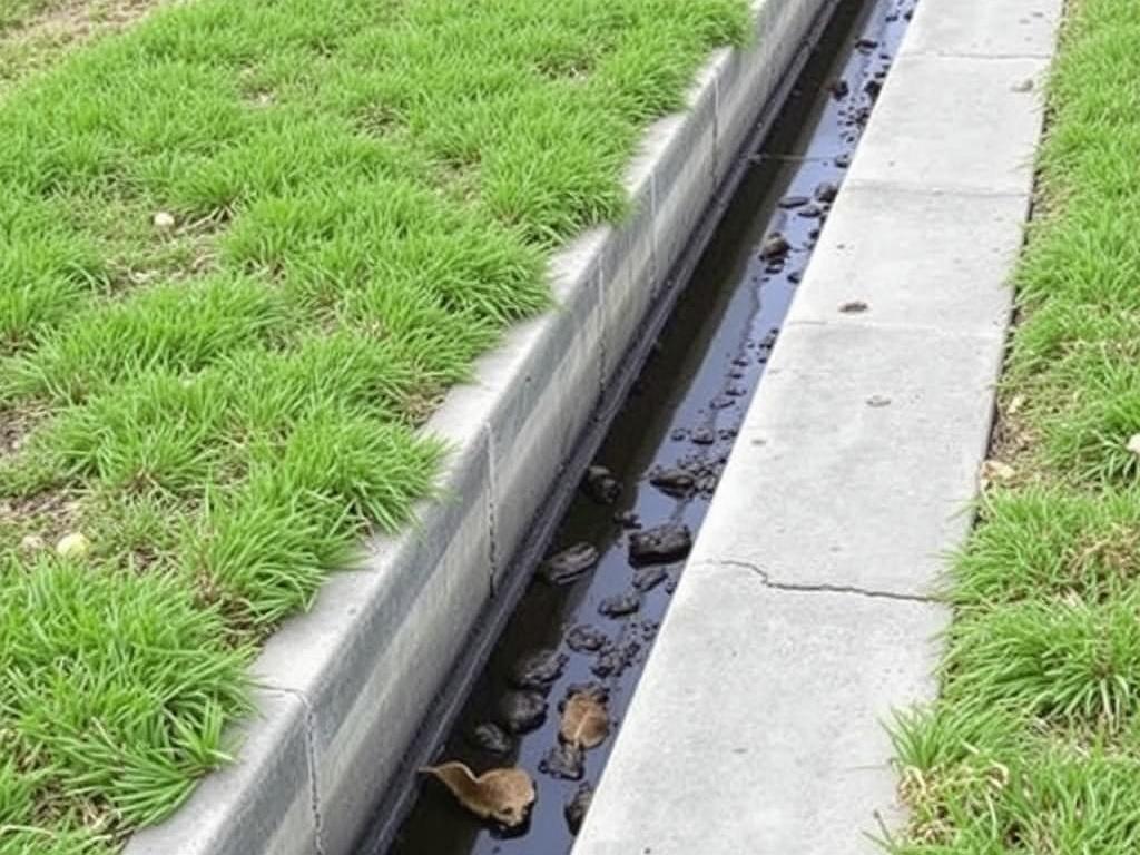 Бетонные водоотводные лотки: простой способ не утонуть в дожде