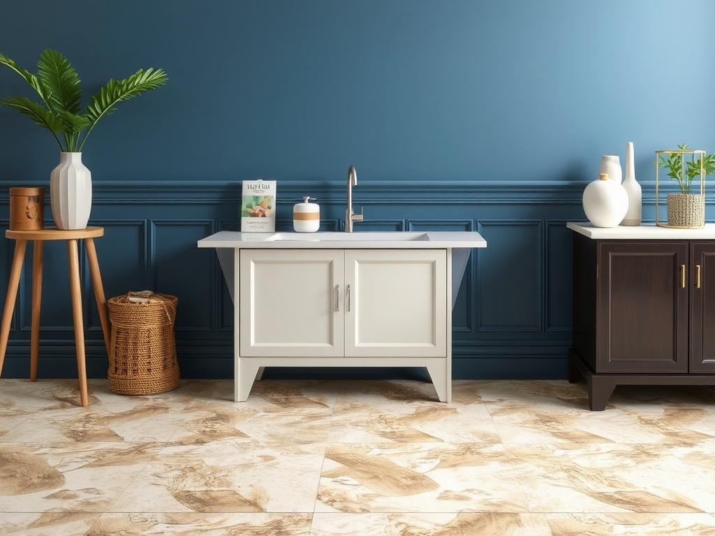 ceramic floor tileфото